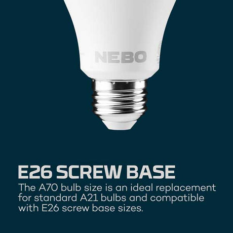 Nebo Emergency BLACKOUT Back up Bulb