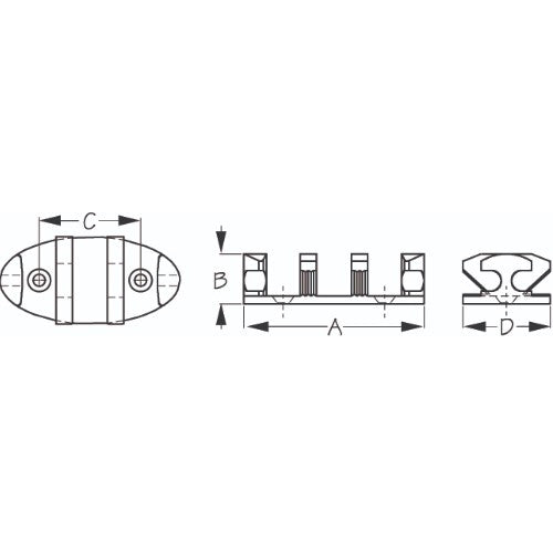 zig zag cleat dimensions