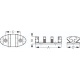 zig zag cleat dimensions